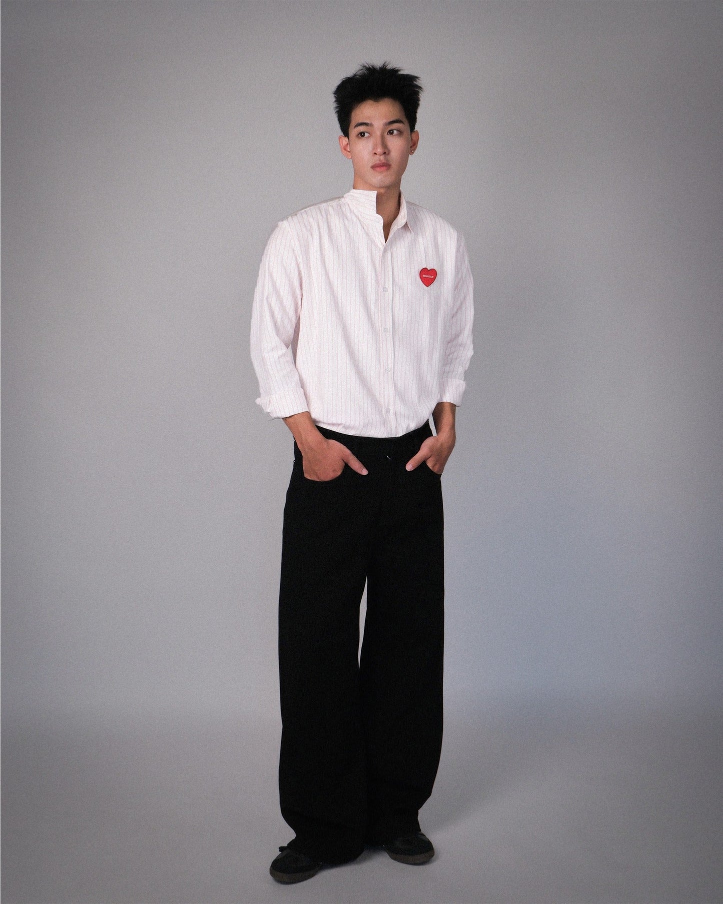 포켓 팬츠 릴랙스 와이드 레그