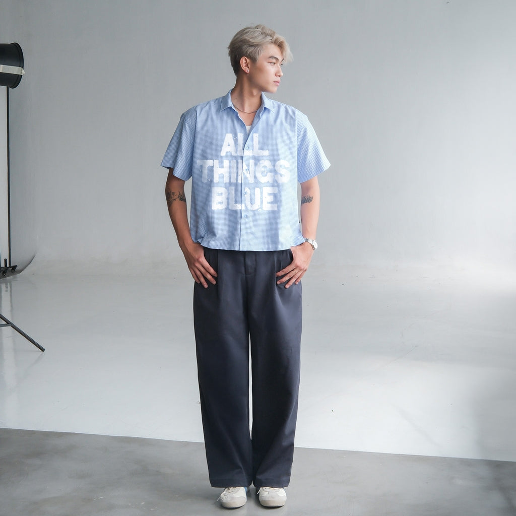 SHIRT 카로 올 띵스 블루